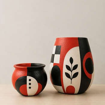 Bold Modern Pots